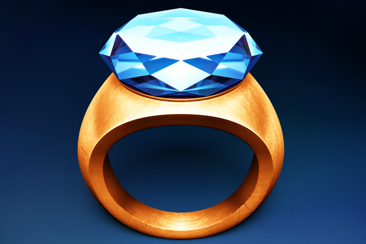 schwartz diamong ring osx app icon