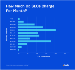 SEO Cost per month